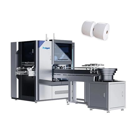 آلة لف أوتوماتيكية بالكامل بدون غراء بدون توقف