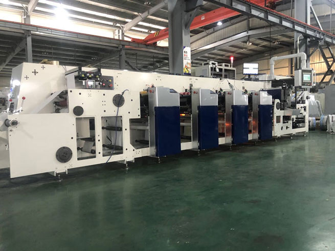 label rewinding machine 