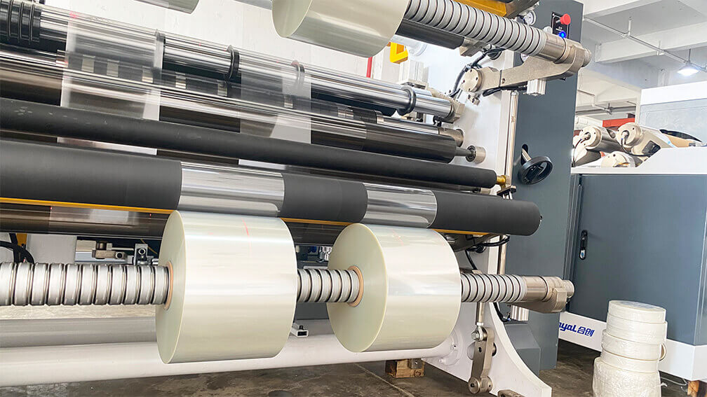High-Speed Slitter Rewinder-Why does the plastic film appear embossment after slitting?