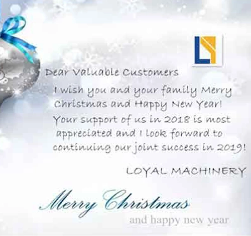 عيد ميلاد سعيد وسنة جديدة سعيدة!