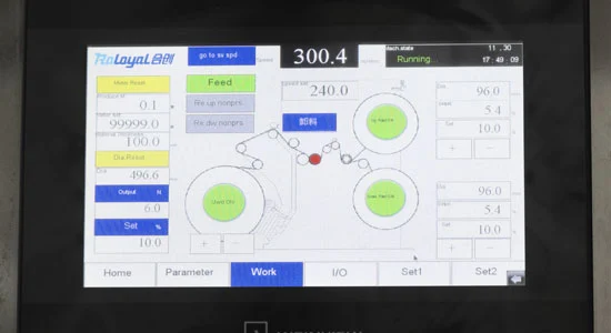 ماكينة حز عالية السرعة مع عمود احتكاك