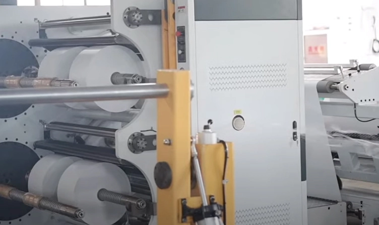 ماكينة لف وتقطيع البرج بدون توقف بأربعة محاور