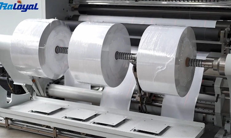 ماكينة حز لفافة كبيرة عالية السرعة-2 مجموعات تحكم في محرك سيرفو