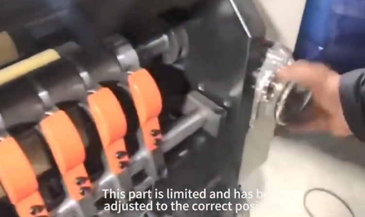 آلة قص الورق الحراري أداة تغيير البرنامج التعليمي Part1