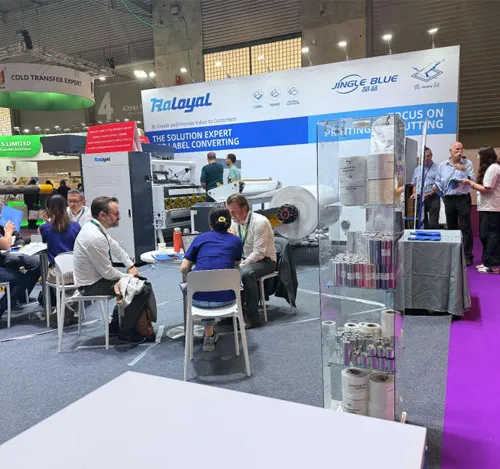 رالويال يختتم بنجاح اليوم الأول في Labelexpo Barcelona