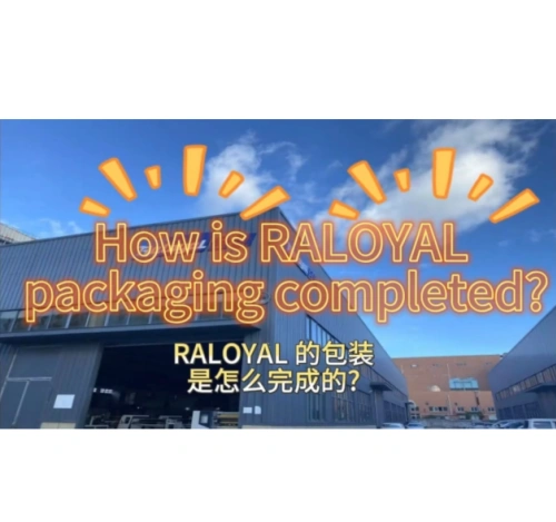كيف يتم إتمام تغليف Raloyal؟